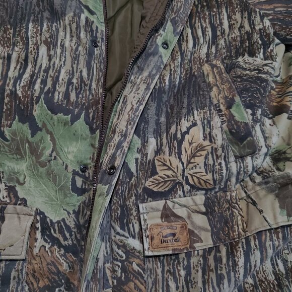 Vintage Duxbak Realtree Camouflage Outdoor Hunting Jacket - XL - Picture 7 of 11